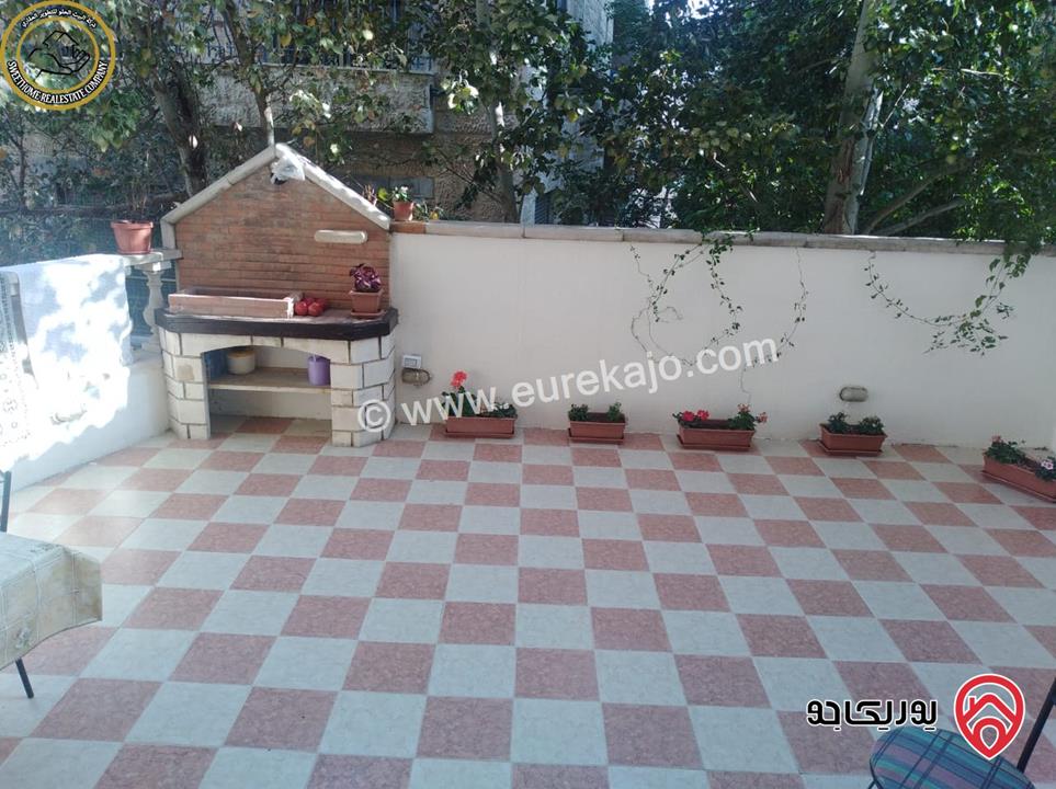 شقة أرضية مفروشة مميزة للبيع في عمان - دير غبار 200م مع ترس40م بسعر مغري