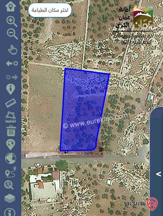 ارض مساحة 2 دونم للبيع في عمان - عراق الامير حوض ام المدارس 