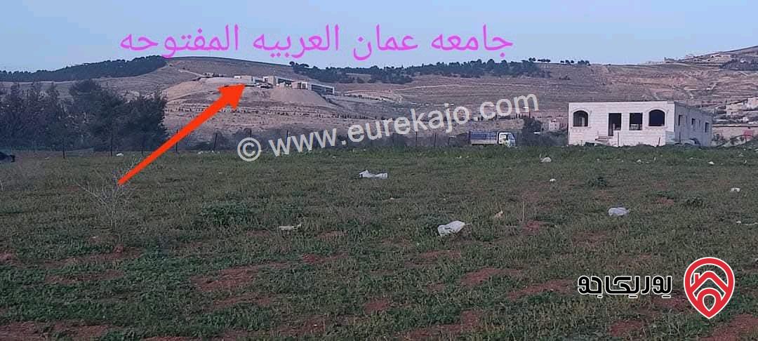 ارض مساحة 3 دونم و 826م للبيع من أراضي شمال عمان - موبص  