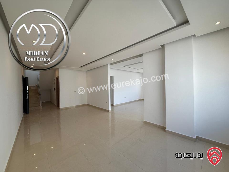 شقق أرضية جديدة للبيع في عمان - دير غبار مساحات 135م & 145م مع تراسات و حدائق تشطيبات وديكورات فاخرة بأسعار مميزة