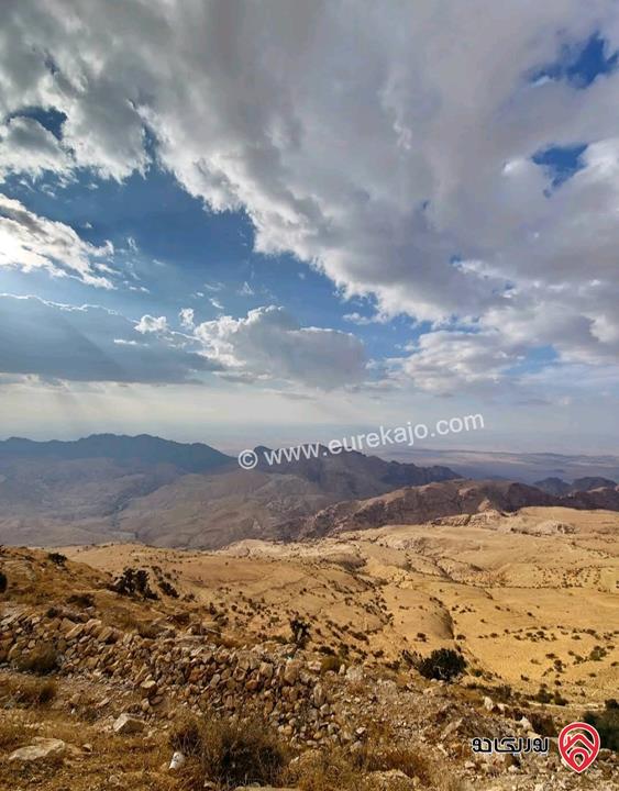 قطعة أرض مساحة 7 دونم و 500م للبيع في لواء الشوبك - قرية الجهير