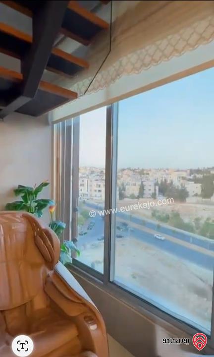 شقة طابق ثالث دوبلكس مساحة 230م للبيع مفروشة في عمان - دير غبار 