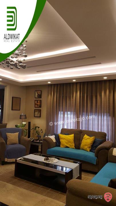 شقة مفروشة للايجار في عمان - دابوق طابق اول مساحة البناء 220 م