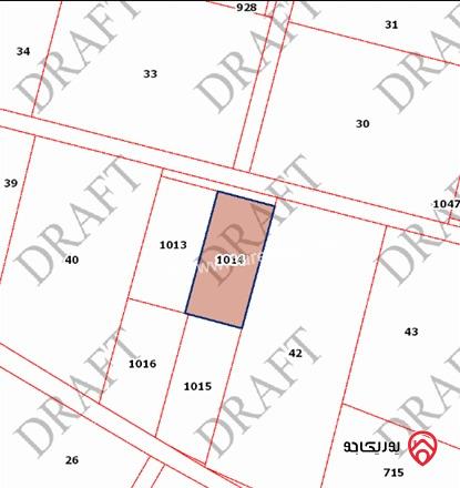 أرض مساحة 950م للبيع في عمان - ناعور