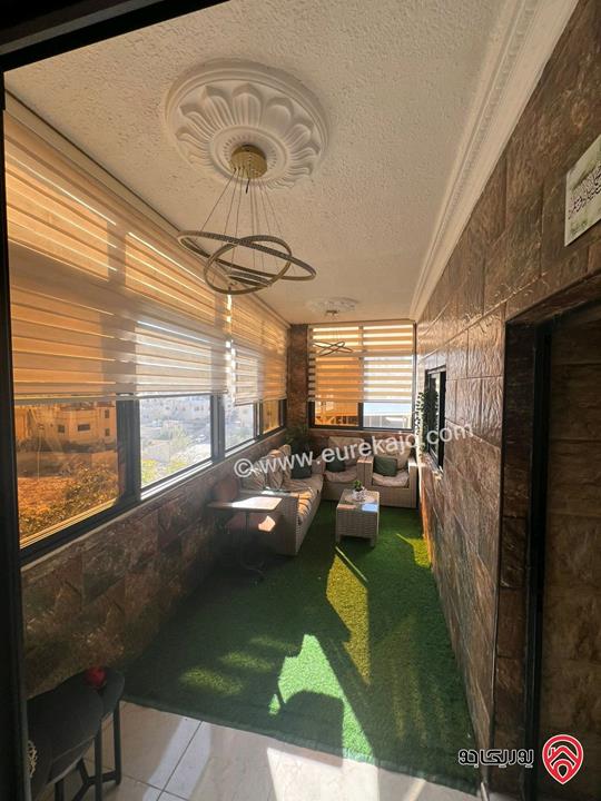 شقة طابق ثاني مساحة 110م للبيع في الرصيفة