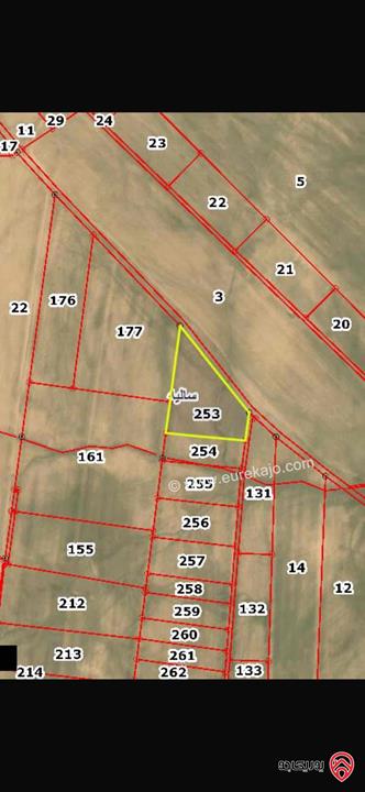قطعة ارض مساحة 14 دونم و 240م للبيع من أراضي جنوب عمان - ساليه