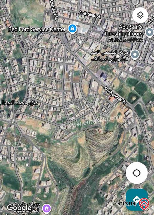 أرض مساحة 605 متر للبيع في عمان - البيادر حوض الدريبات 