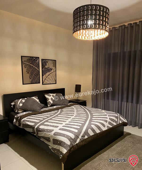 شقة مفروشة فاخرة طابق ثالث مساحة 110م للايجار في عمان - عبدون