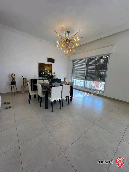 شقة مفروشة دوبلكس فاخرة مساحة 250م للايجار في عمان - ضاحية الياسمين