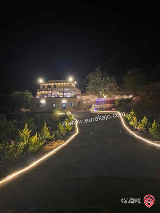 مزرعة مساحة 3 دونم + فيلا ريفية 220م للبيع في الزرقاء - صروت