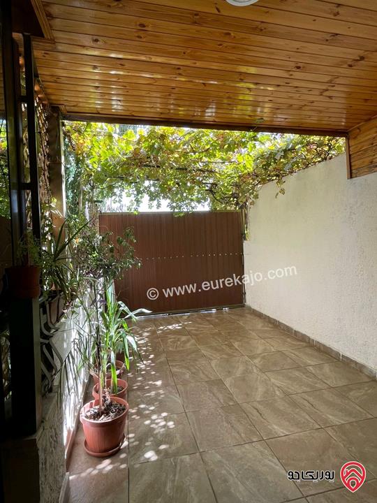 شقة أرضية مساحة 109م داخلي و 50م خارجي للبيع في عمان - الياسمين 