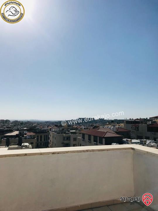 شقة فاخرة للبيع في عمان - خلدا - العوجانية قرب الهمشري طابق ثالث 200م مع روف دوبلكس 140م لم تسكن