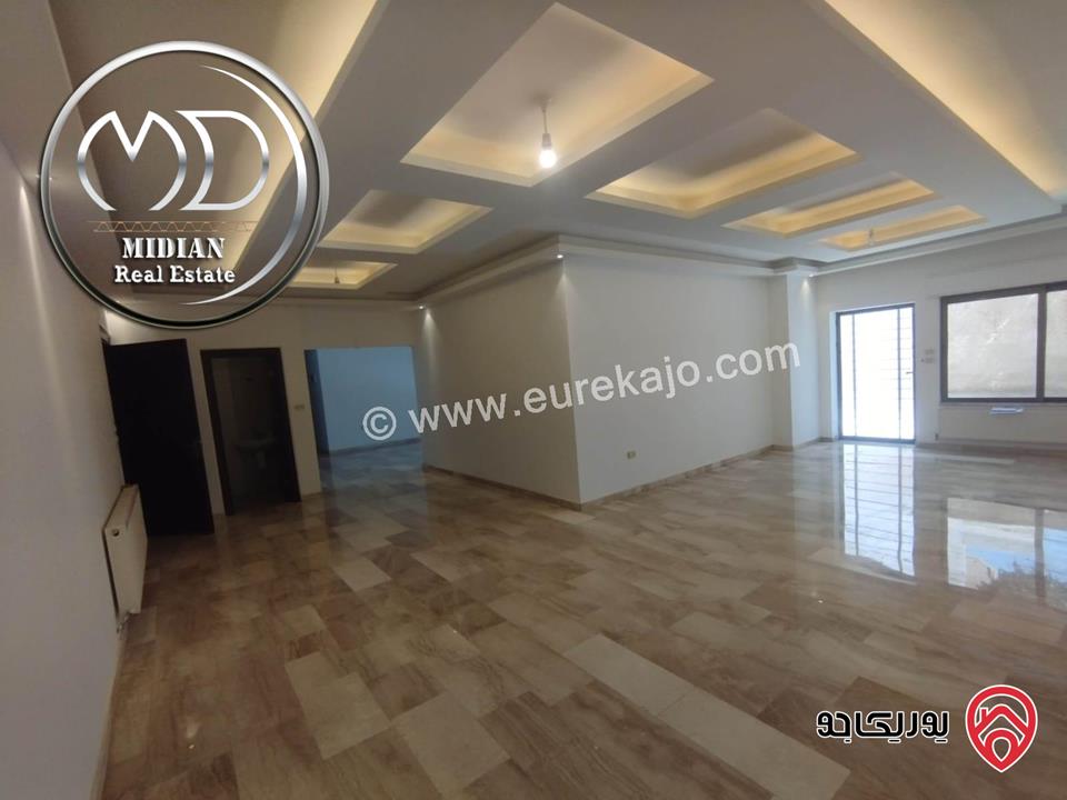 شقة شبه ارضي للبيع في عمان - ضاحية النخيل مساحة 210م مع ترس و حديقة 100م جديدة لم تسكن بسعر مميز