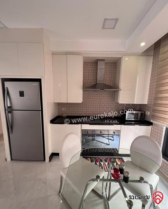 شقة مفروشة أرضية مساحة 106م للايجار في عمان - عبدون 