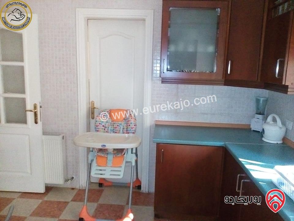 شقة أرضية مفروشة مميزة للبيع في عمان - دير غبار 200م مع ترس40م بسعر مغري