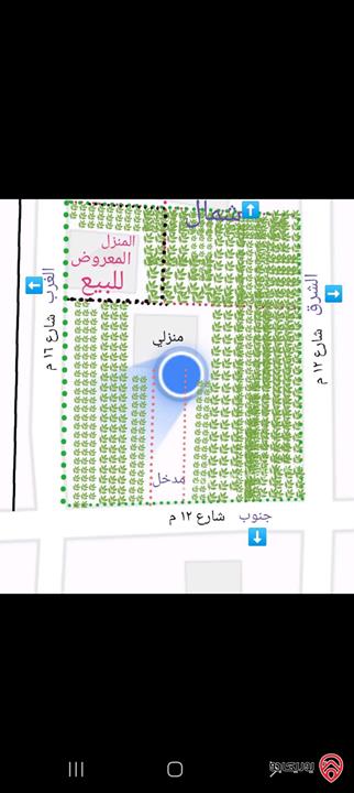 منزل مستقل دوبلكس مساحة 330م على أرض 700م للبيع في عمان - ناعور