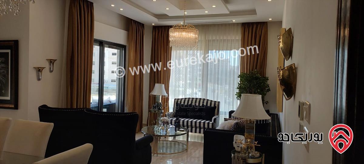 شقة مفروشة فاخرة مساحة 140م طابق ثاني للايجار في عمان - دير غبار