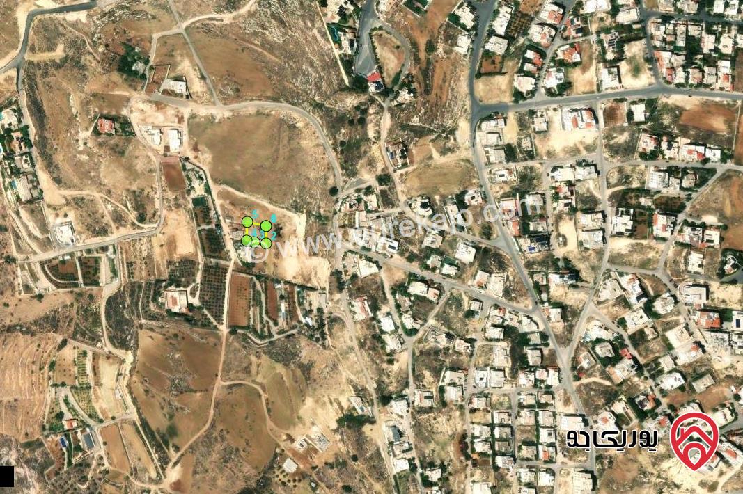 قطعة ارض مساحة 750م للبيع في عمان - ناعور 