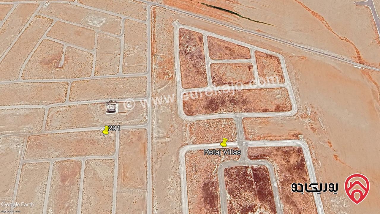 قطعة أرض مساحة 525م للبيع في عمان - القسطل عرقوب النعام مشروع بوابة عمان