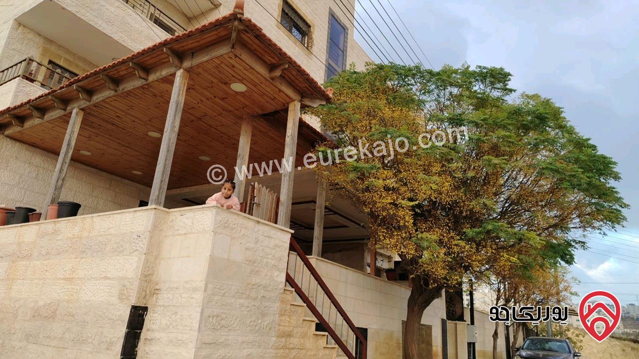 شقه طابق أرضي مساحة 210م ومطلة مع ترس خارجي واسع 70م للبيع في عمان - مرج الحمام