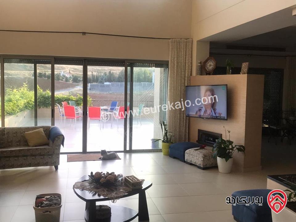 فلل فاخرة متلاصقة عدد 2 على أرض 2 دونم و 131م للبيع في عمان - ناعور – خربة خليفة