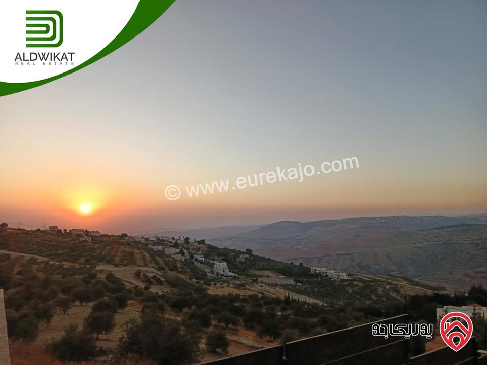 فيلا مستقلة مفروشة للبيع في عمان - ناعور مساحة الارض 1050م ومساحة البناء 1000م ومساحة الحديقة 400م ومساحة الترس 200م موقع اطلالة رائع ومميز