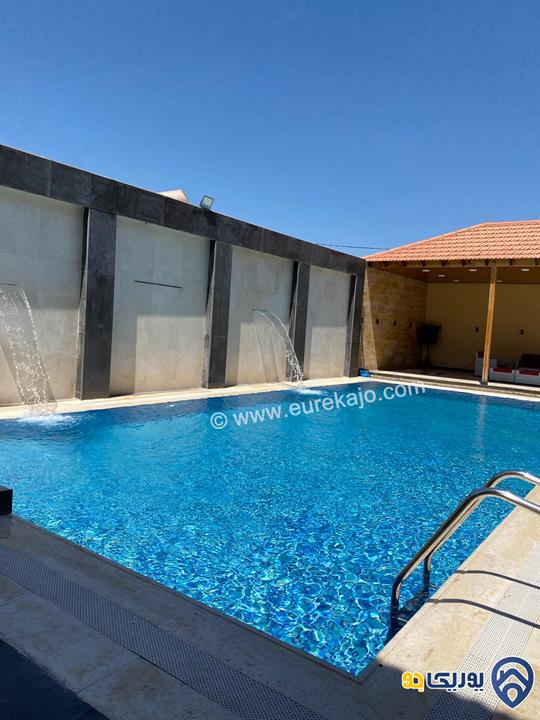 مزرعة - شاليه أيمن Ayman Chalet للايجار اليومي في البحر الميت 