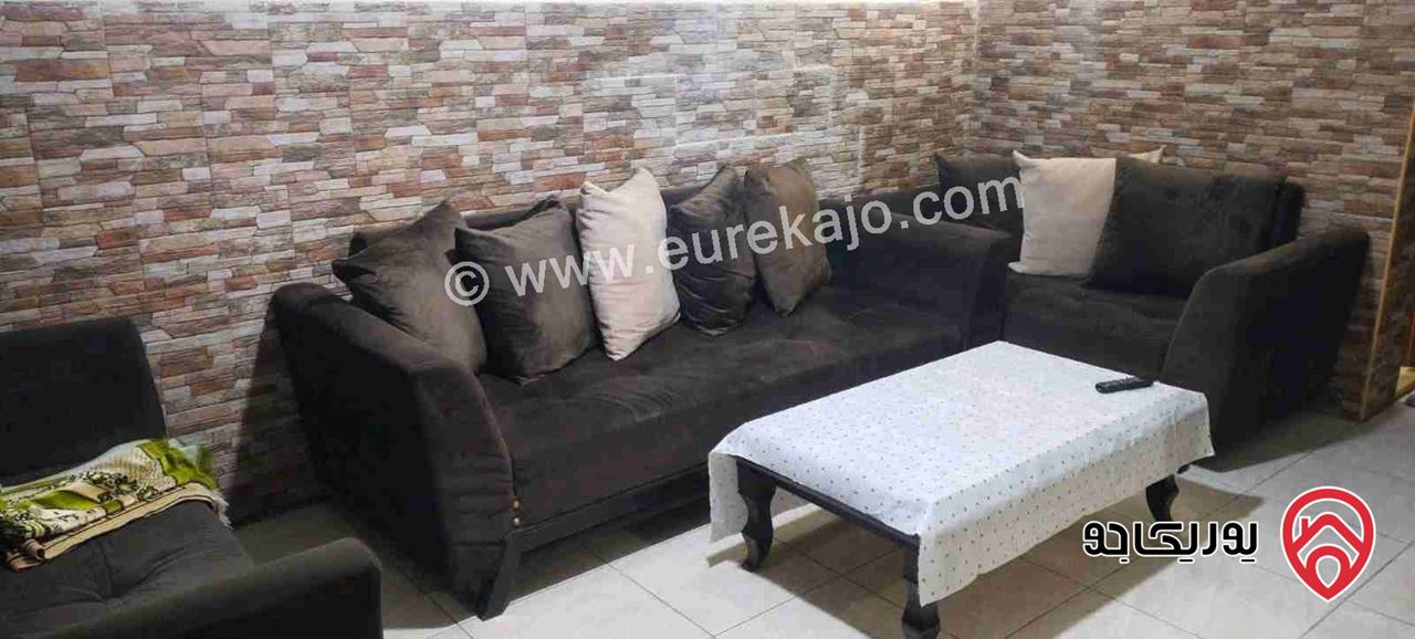 شقة طابق أرضي مساحة 93م للبيع مفروشة في عمان - جبل الحسين