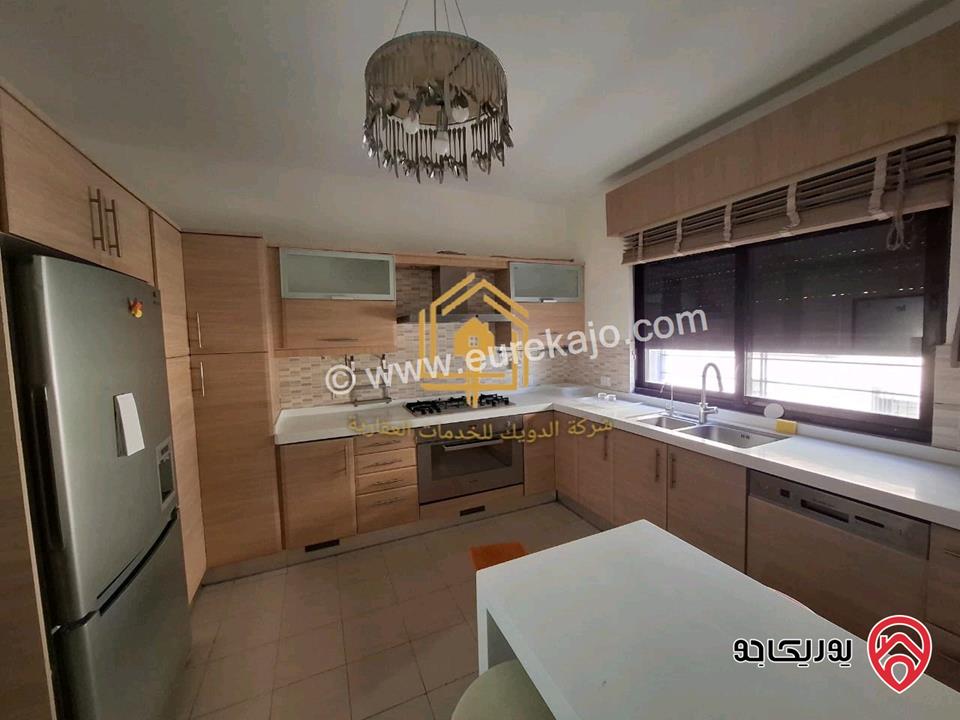 شقة مفروشة طابق ثاني مساحة 200م للإيجار في عمان - ضاحية الأمير راشد 