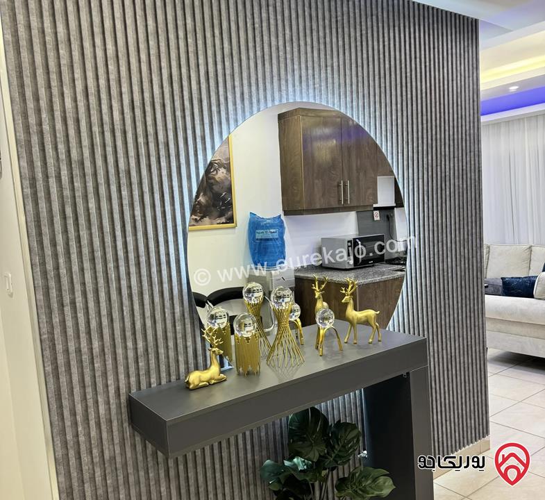 شقة مفروشة أرضية مساحة 90م للايجار في عمان - الصويفية