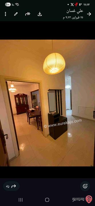 شقة طابق ثاني مساحة 145م للبيع في عمان - ام اذينة 