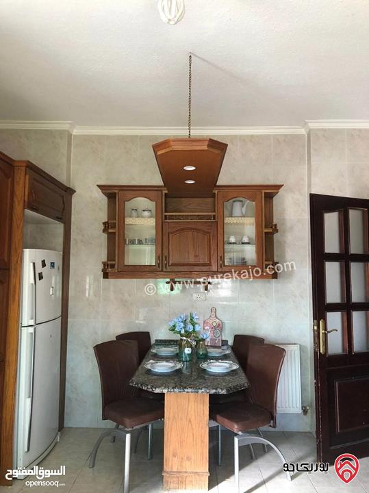 شقة مفروشة طابق أول مساحة 183م للايجار في عمان - خلدا