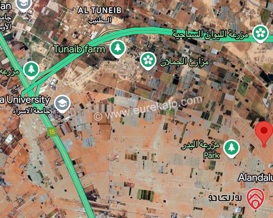 أرض مساحة 507م للبيع في عمان - الطنيب