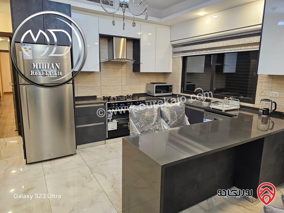 شقق مفروشة للايجار في عمان - الشميساني مساحات 100م & 130م تشطيبات ديكورات فندقية فرش فاخر اطلالة جميلة