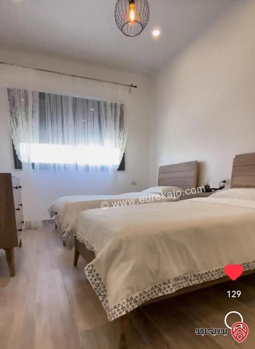 رووف فاخر مفروش مساحة 100م للايجار في عمان - ام السماق 