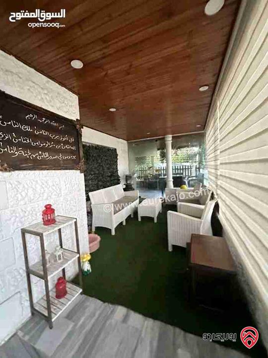 شقة أرضية مساحة 200م داخلي و 200 م خارجي للبيع في عمان - طبربور