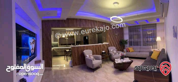 شقة مفروشة طابق رابع مساحة 180م للايجار في عمان -  مرج الحمام