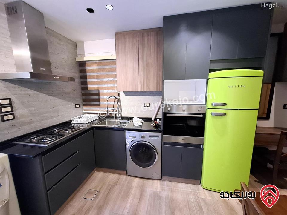 شقة أرضية مفروشة مساحة 55م للايجار في عمان - ام السماق 