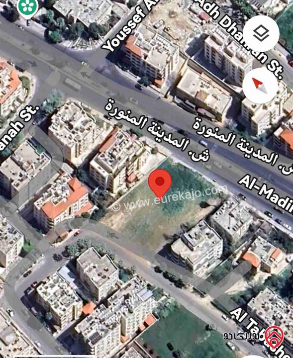 ارض استثمارية مساحة 2103م للبيع في عمان - ام اذينة الغربي