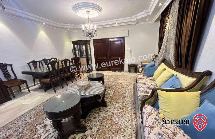 شقة مساحة 226م طابق أرضي للبيع مفروشة في خلدا 