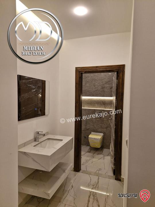 شقق جديدة للبيع في عمان - ضاحية الرشيد طابق شبه ارضي مساحة 170م تشطيبات سوبر ديلوكس و بأسعار مميزة