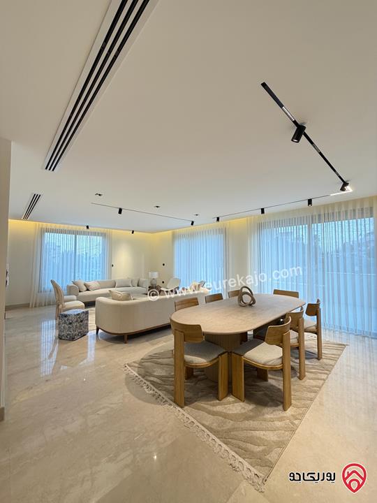 Furnished Ground-Floor Apartment 240 Sqm for Rent in Amman - Abdoun
