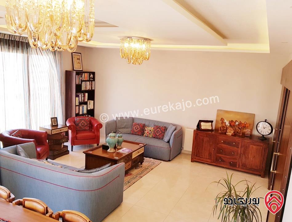 شقة مفروشة طابق ثالث مساحة 185م للايجار في عمان - ضاحية النخيل 