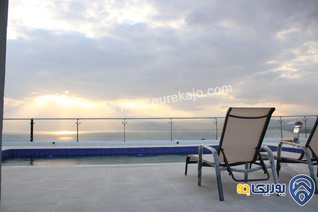 شاليه - مزرعة مساحة الأرض 500م ومساحة البناء 132م للبيع في البحر الميت 