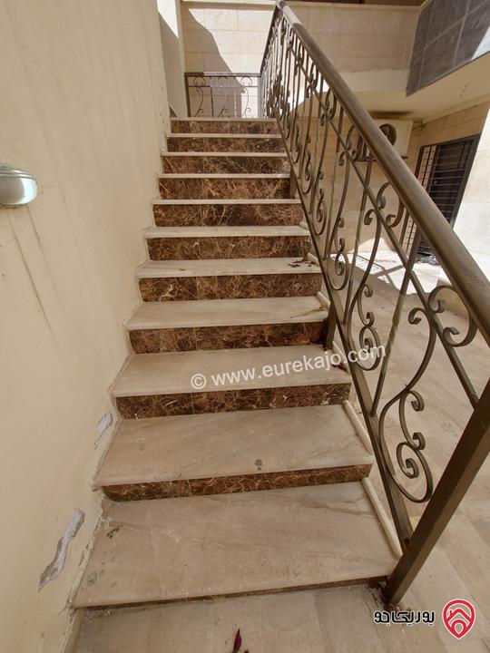 شقة شبه أرضية مساحة 140م داخلي و 120م خارجي للايجار في عمان - الرابية