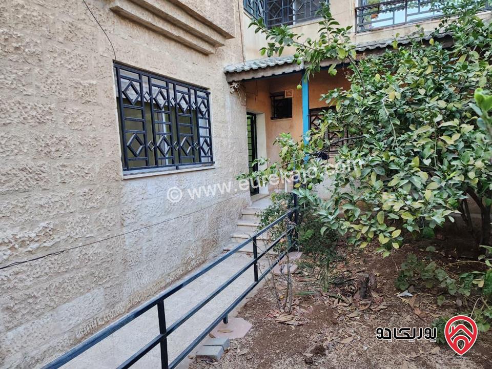 شقة شبه أرضي مساحة 130م داخلي و 130م خارجي للبيع في عمان - ضاحية الرشيد 