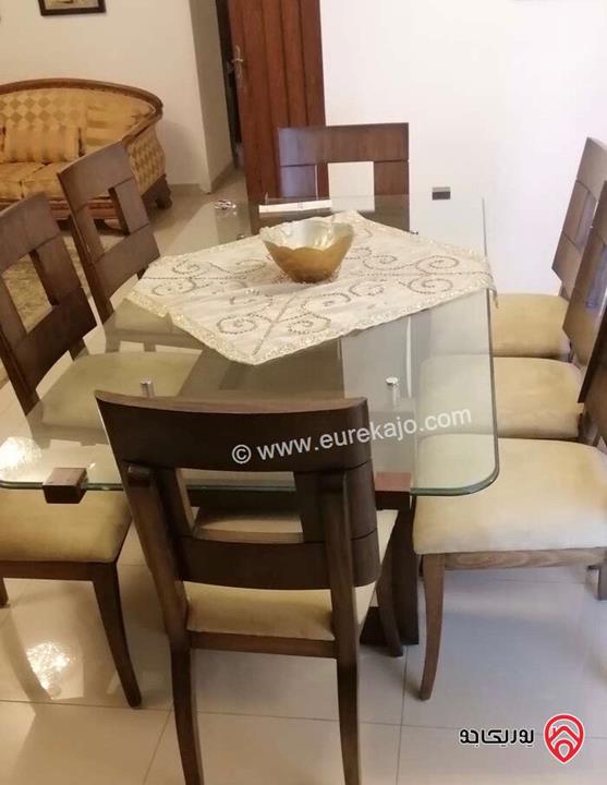 شقة مفروشة مساحة 175م طابق ثاني للايجار في عمان - خلدا