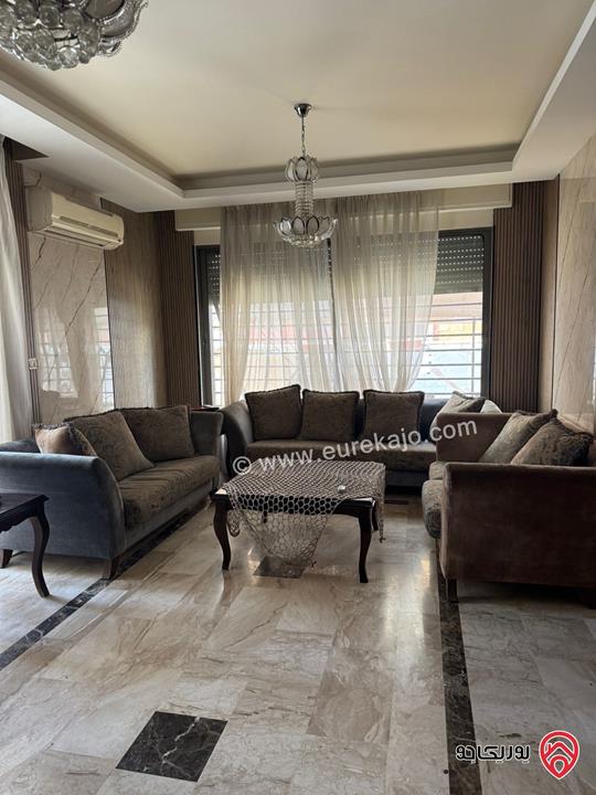 Furnished Ground Floor Apartment 180 Sqm for Rent in Amman – Deir Ghbar