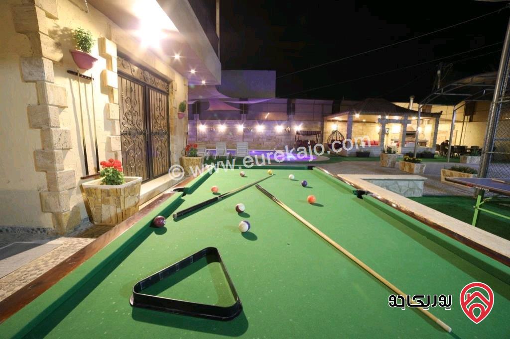 شاليه مساحة 220م على أرض 581م للبيع في الاغوار الجنوبية - الرامة