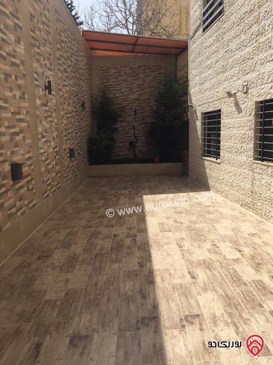  شقة شبه ارضية مساحة 170م داخلي و 110م خارجي للبيع في عمان - مرج الحمام